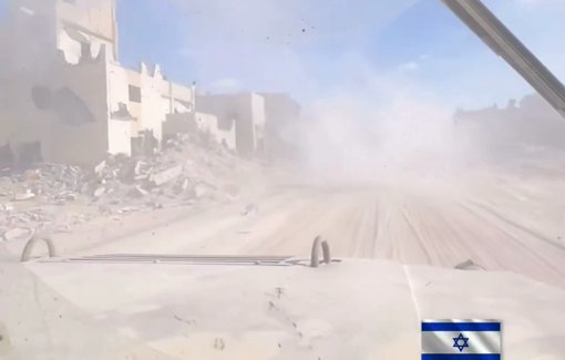 Thumbnail preview image for the video titled: IDF soldiers document the urbicide of Rafah