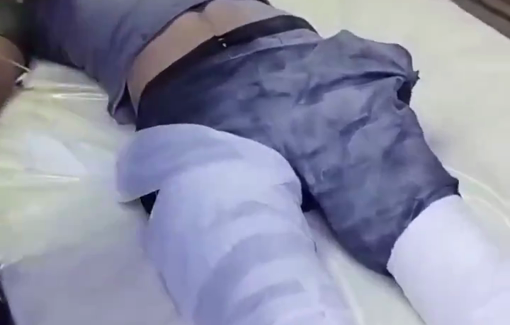 Thumbnail preview image for the video titled: Israeli airstrikes on Daraa, southern Syria, kill 3 and injure 19, including a woman and four children