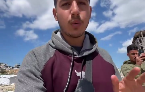 Thumbnail preview image for the video titled: IDF tanks advance in east Jabalia