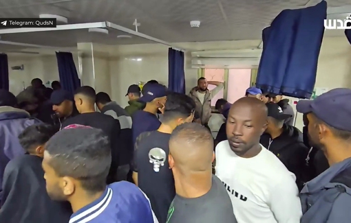 Thumbnail preview image for the video titled: Families mourn relatives killed in several strikes on Nuseirat on March 24th