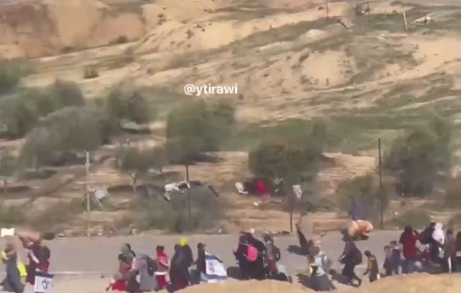 Thumbnail preview image for the video titled: IDF sergeant mocks displaced with children's song