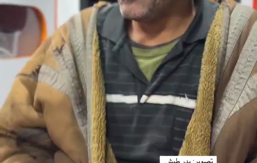 Thumbnail preview image for the video titled: Bombed during night prayers in Khan Younis