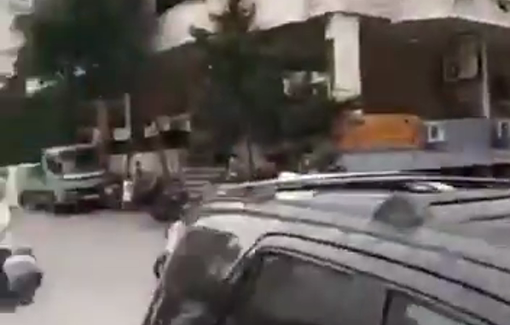 Thumbnail preview image for the video titled: Utter panic in the suburbs of Beirut, Lebanon following the IDF evacuation notice