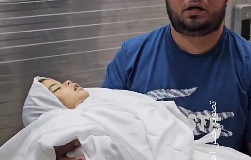 Thumbnail preview image for the video titled: 5 year-old girl Ritaj killed as a wall of her house damaged by Israeli bombing crumbled