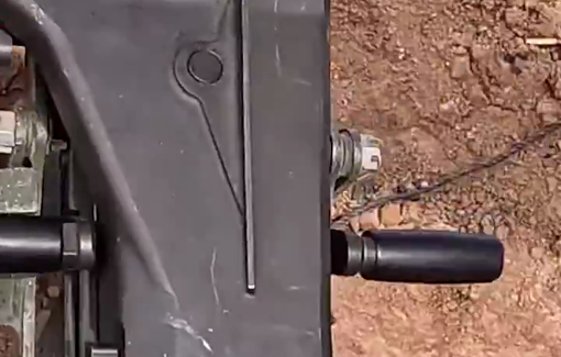 Thumbnail preview image for the video titled: IDF indiscriminately firing a grenade launcher at Palestinian neighborhoods in Shujaiya