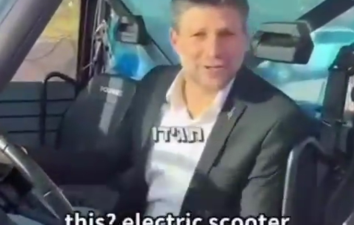 Thumbnail preview image for the video titled: Smotrich distributed rangers, cameras, and night vision equipment to 25 outposts (farms) in the Har Hebron Regional Council