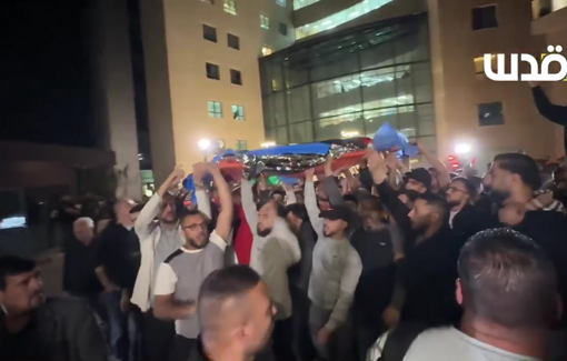 Thumbnail preview image for the video titled: The American-Palestinian child Amer Rabia 14 y/o mourned by his mother after being killed by Israeli sniper