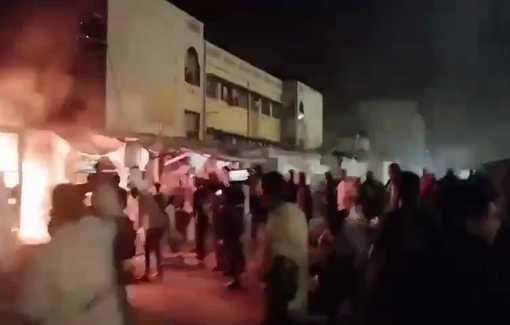 Thumbnail preview image for the video titled: Casualties among journalists after a direct Israeli airstrike on their tent at 3am