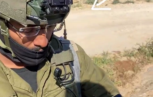 Thumbnail preview image for the video titled: Israeli settlers invaded Umm al-Khair with support of the soldiers and police