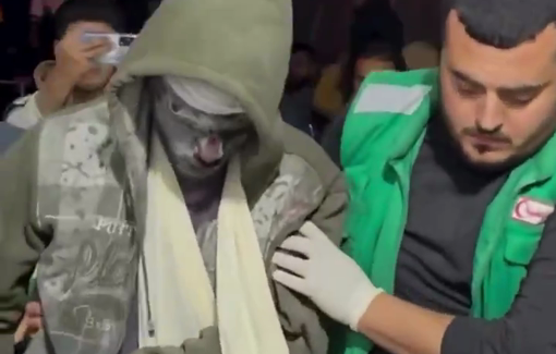 Thumbnail preview image for the video titled: Casualties from Israeli bombing of the Nabhan family house