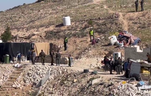 Thumbnail preview image for the video titled: Israeli authorities displacing the communities and demolishing their home in Village of Tuwani