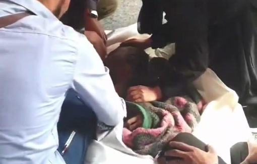 Thumbnail preview image for the video titled: Kaheel sister mourns her brother killed in an Israeli bombing of their home