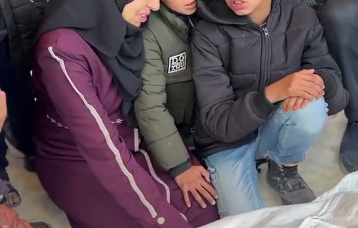 Thumbnail preview image for the video titled: Al-Darbashi family mourns police chief murdered by Israeli strike