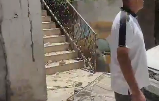 Thumbnail preview image for the video titled: Palestinians inspect the destruction left behind the recent Israeli military onslaught on Tulkarm