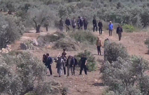 Thumbnail preview image for the video titled: The people of Beita forced Israeli settlers to withdraw from the vicinity of Mount Sabih