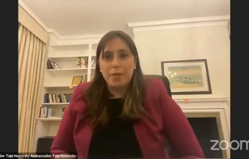 Thumbnail preview image for the video titled: Tzipi Hotovely falsely claimed the Nakba was "an Arab lie"