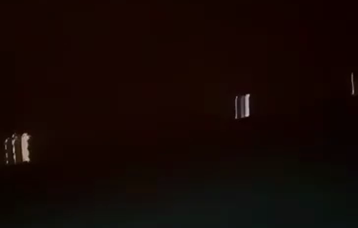 Thumbnail preview image for the video titled: The moment an Israeli drone hit the Gaza Freedom Flotilla humanitarian vessel.