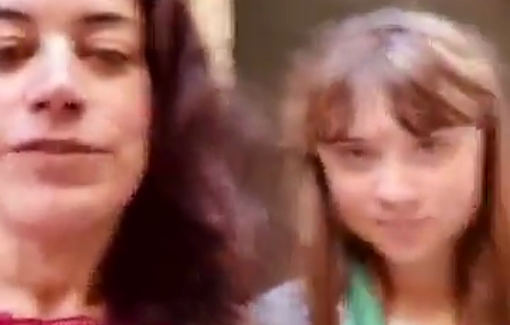 Thumbnail preview image for the video titled: Greta Thunberg supports the Freedom Flotilla and calls for justice after the attack