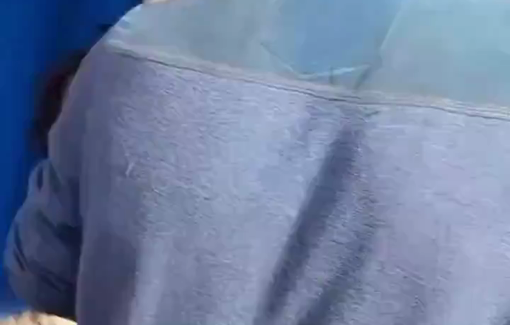 Thumbnail preview image for the video titled: Injuries following an Israeli airstrike on a tent which killed 4 people in central Gaza