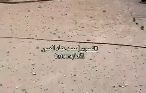 Thumbnail preview image for the video titled: Courtyard of the European hospital destroyed by Israeli bombing