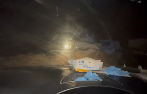 Thumbnail preview image for the video titled: Search efforts at the Abu Oun family home where Israel killed three people by airstrike