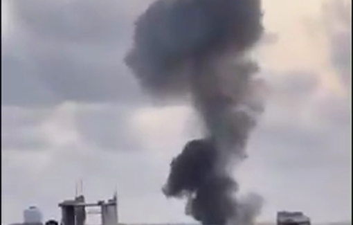 Thumbnail preview image for the video titled: Bombing and gunfire covering a perfidious Israeli commando