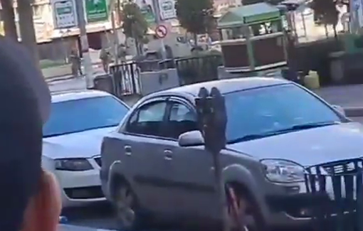 Thumbnail preview image for the video titled: Israeli soldiers fired stun grenades in the vicinity of Martyrs' Roundabout in Nablus