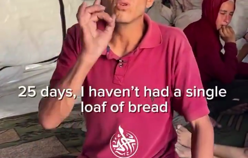 Thumbnail preview image for the video titled: A father's distress: Family starved. No work. No money