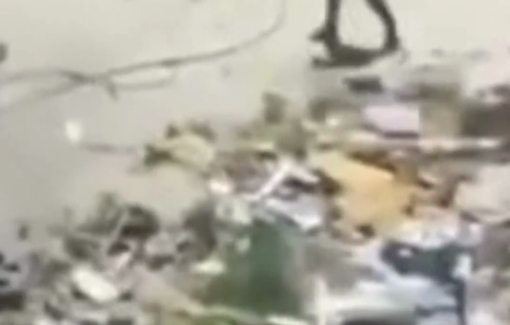 Thumbnail preview image for the video titled: Israeli drone kills an disabled unarmed Palestinian man