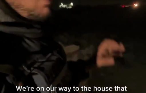 Thumbnail preview image for the video titled: In Deir Dibwan, one family narrowly escaped death as flames engulfed their home