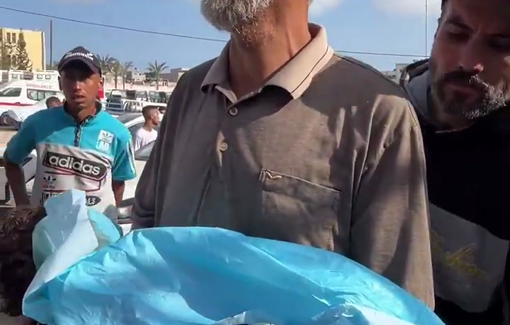 Thumbnail preview image for the video titled: Children asleep. These are the militants Netanyahu is fighting