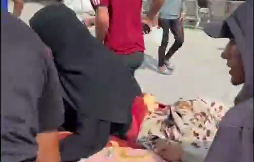 Thumbnail preview image for the video titled: Two young men killed near a school in Khan Younis