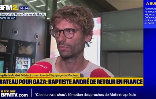 Thumbnail preview image for the video titled: Testimonies of mistreatment against crew of Madleen