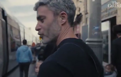 Thumbnail preview image for the video titled: Reporting along the Green Line: episode 1, by the Guardian