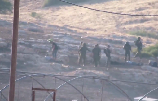 Thumbnail preview image for the video titled: Settlers raided a home in Bardala; the army later arrested four family members