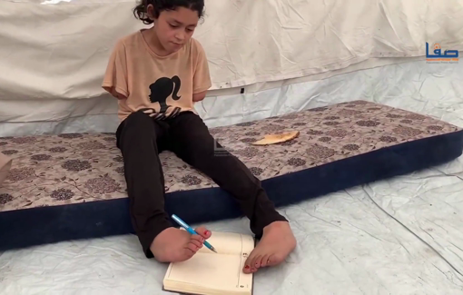 Thumbnail preview image for the video titled: Israel took child Sarah's arms and her father, but not her will