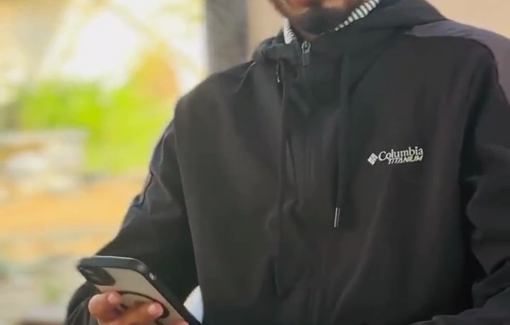 Thumbnail preview image for the video titled: "We are drunk and hunger is our wine" from the Palestinian poet Mohammad Al-Shaer