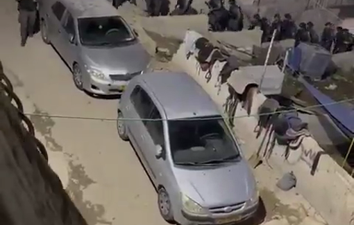 Thumbnail preview image for the video titled: Israeli Raid on Shuafat before midnight