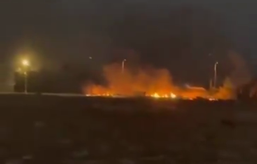 Thumbnail preview image for the video titled: Israeli settlers launched a violent pogrom on Kafr Malik, east of Ramallah, setting fire to Palestinian homes and vehicles