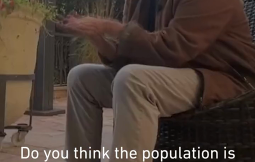 Thumbnail preview image for the video titled: 95 y/o reservit Ezra Yachin: Our enemy “doesn’t have the right to live”.