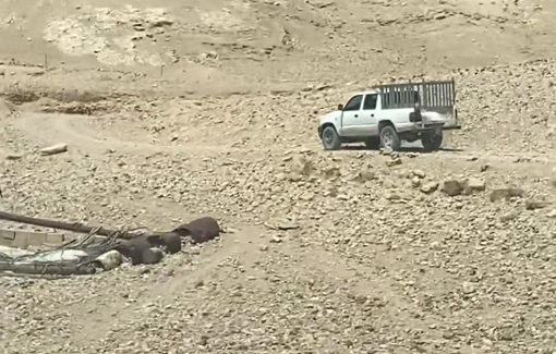 Thumbnail preview image for the video titled: FIVE incidents with Israeli settlers, army and police just between 08.00 in the morning and noon