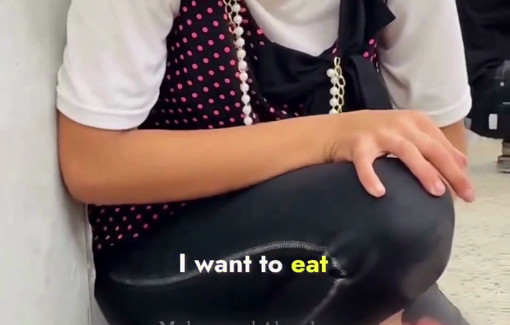 Thumbnail preview image for the video titled: Sister distraught as she can't feed her wounded brother