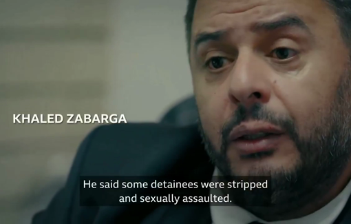 Thumbnail preview image for the video titled: Khaled Zabarga, a Palestinian lawyer, reports the testimony of Palestinians held in an Israeli prison