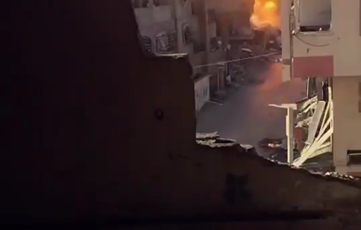 Thumbnail preview image for the video titled: Indiscriminate bombing - slowed down