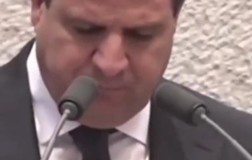 Thumbnail preview image for the video titled: MK Ayman Odeh's speech in the Knesset after the failed impeachment attempt
