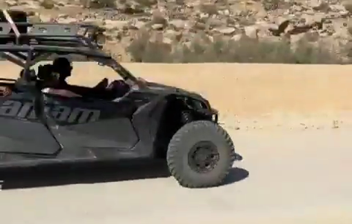 Thumbnail preview image for the video titled: Armed Israeli extremist settlers, backed by soldiers and police, raiding homes in al-Tuwani