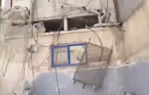 Thumbnail preview image for the video titled: Footage documents widespread destruction in the Nour Shams camp in Tulkarm