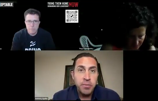 Thumbnail preview image for the video titled: Anthony Aguilar on unXeptable: GHF's definition of succss is starving Gaza