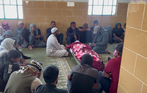 Thumbnail preview image for the video titled: Israeli army releases body of Awdah Hathaleen after 10 days, blocks access to funeral