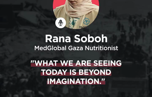 Thumbnail preview image for the video titled: Nutritionist Dr. Rana Sobh: "children are so exhausted they can no longer cry or express their feelings."